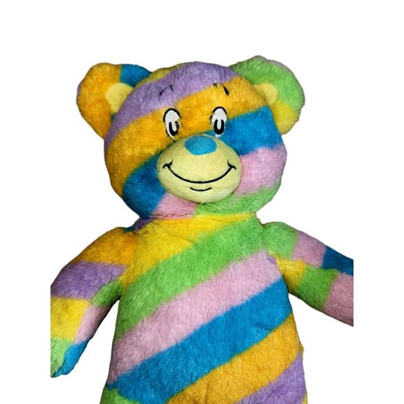 Build-A-Bear DR SEUSS Bear Plush Oh The Places You'll Go RAINBOW Toy - Picture 4 of 7